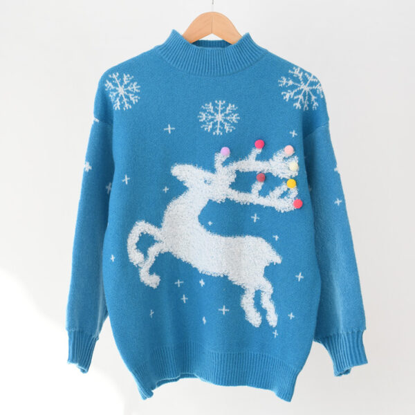 پلیور بافت گوزن کد 781 - Image 3