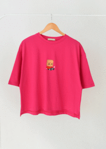 تیشرت لانگ برشکا طرح دار