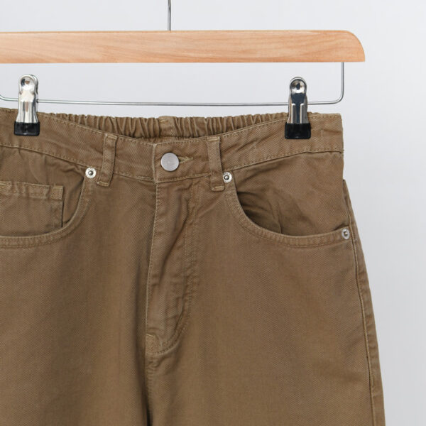 شلوار نیم بگ کتان کد 973 - Image 7