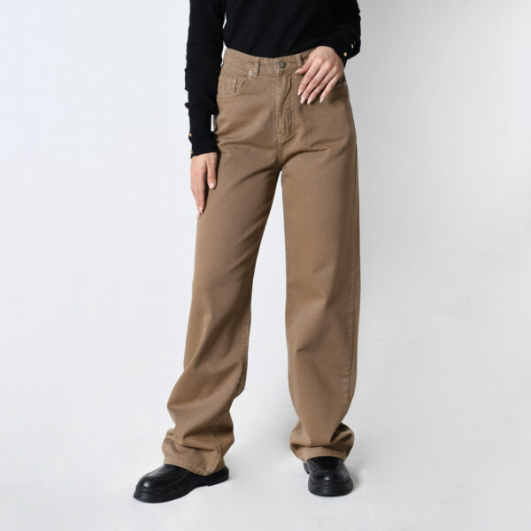 شلوار نیم بگ کتان کد 973 - Image 4