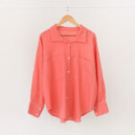 شومیز حصیری گلبهی کد 1012 - Image 6