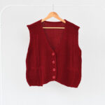 ژیله زرشکی بافت کد 1027 - Image 6