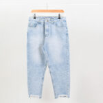 شلوار جین پایین کات کد 1099 - Image 6