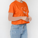 تیشرت کراپ میکی کد 1176 - Image 6