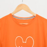 تیشرت کراپ میکی کد 1176 - Image 4