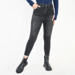 شلوار جین جذب زغالی کد 1121 - Image 5