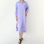 پیراهن جلو جیب کد 1087 - Image 5