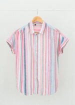 پیراهن راه راه صورتی