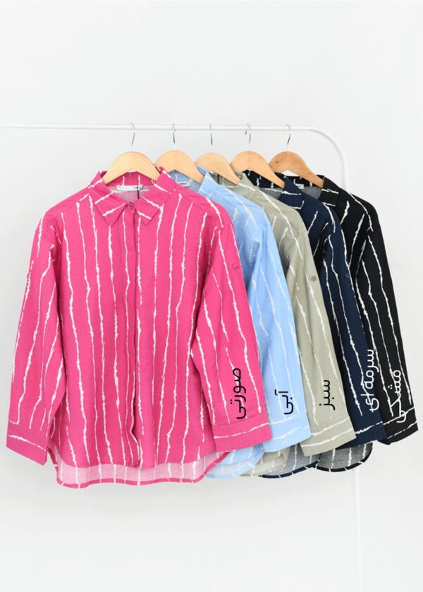 شومیز طرح دار - Image 2