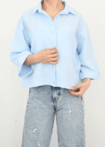 شومیز آستین پاکتی - Image 8