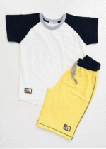 ست تیشرت و شلوارک رنگین کمان