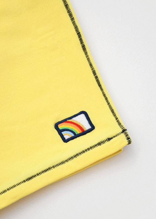 ست تیشرت و شلوارک رنگین کمان - Image 4