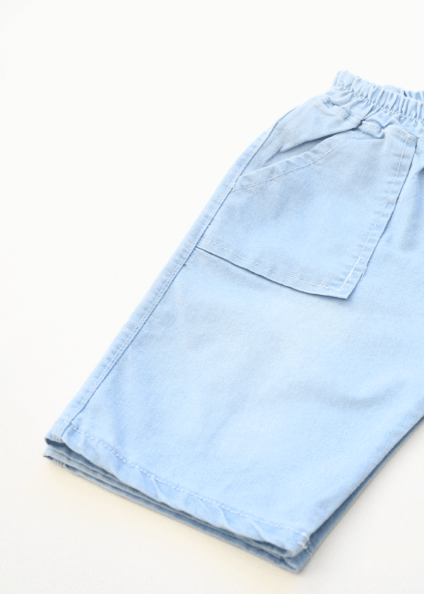 ست تیشرت و شلوارک طرح دار بچگانه - Image 2