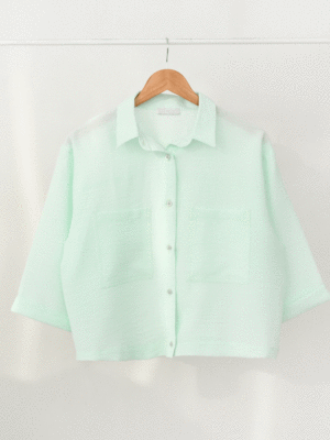 شومیز آستین پاکتی