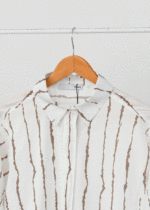 شومیز طرح دار - Image 4