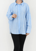 شومیز طرح دار - Image 7