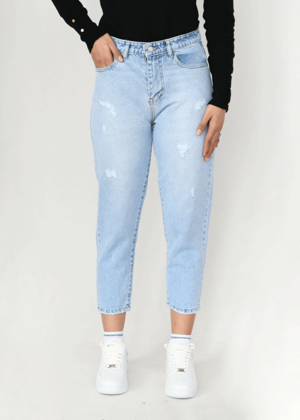 شلوار جین مام استایل - Image 5