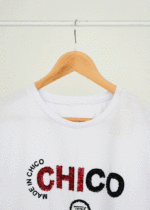 تیشرت طرح دار پولک دوزی - Image 2