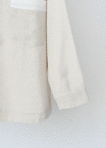 شومیز حصیری کرم - Image 2