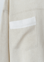 شومیز حصیری کرم - Image 3