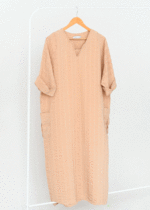 پیراهن بلند آستین پاکتی