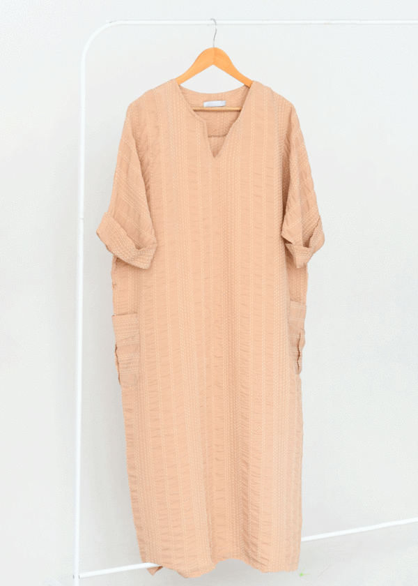 DSC_9228 پیراهن بلند آستین پاکتی - Image 1