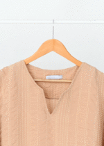 پیراهن بلند آستین پاکتی - Image 2