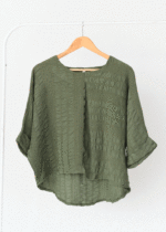 تونیک کوک دوزی آستین پاکتی