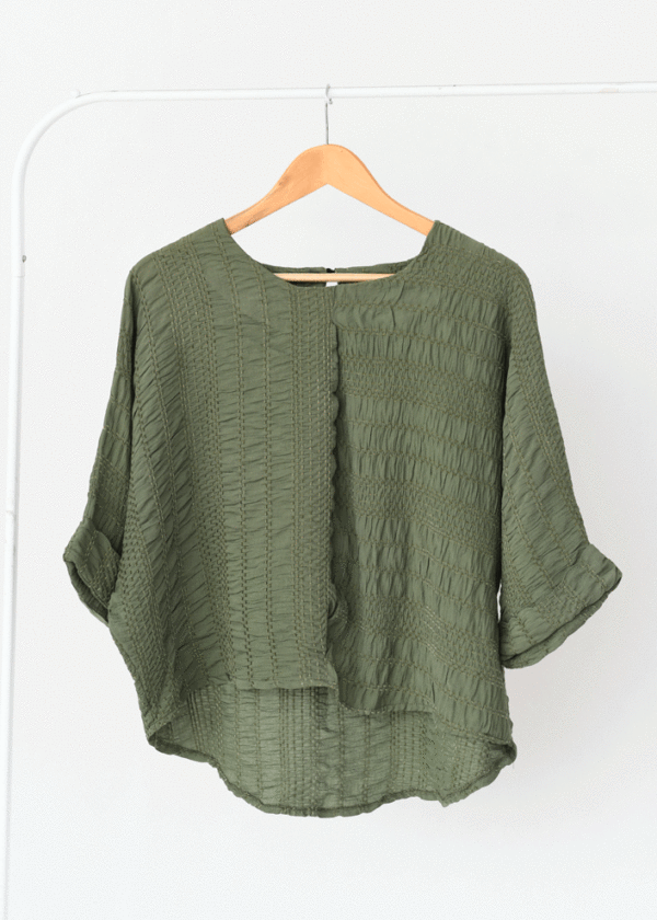 DSC_9241 تونیک کوک دوزی آستین پاکتی - Image 1