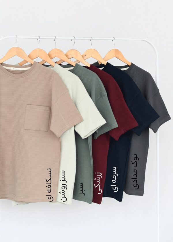 تیشرت مردانه کرکره ای - Image 2