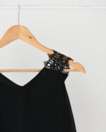 تاپ حریر آستر دار بند قلاب بافی - Image 3