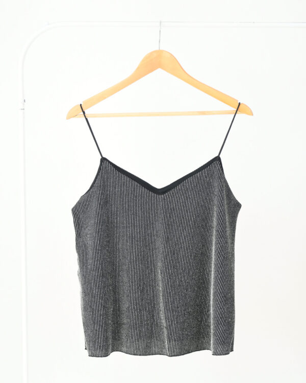 تاپ بندی راه راه لمه مشکی - Image 1