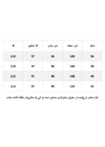 ترنچ کت پانچی آبی نفتی - Image 7