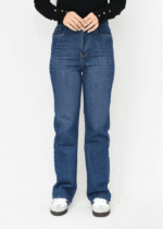 شلوار جین راسته سرمه ای - Image 4