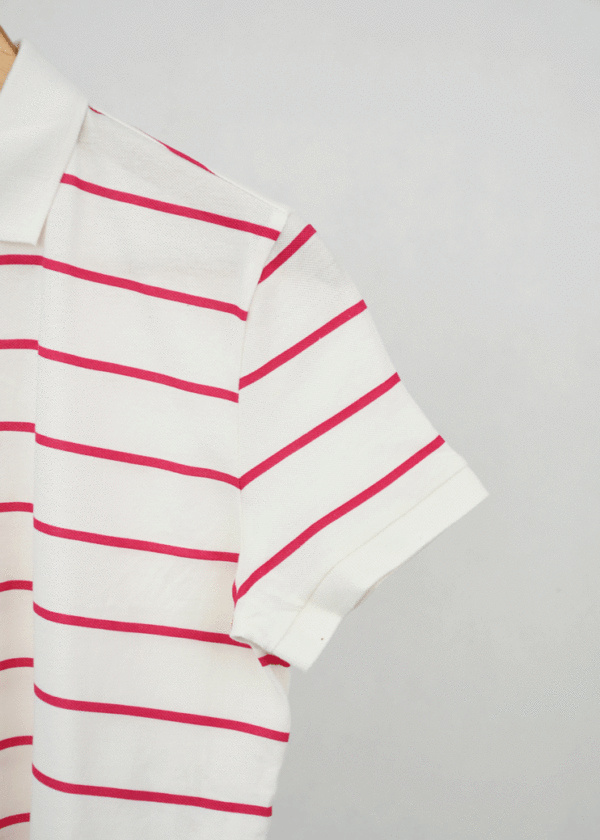 تیشرت راه راه یقه دار - Image 6