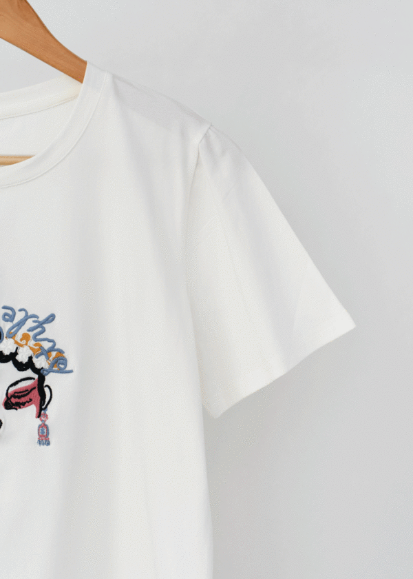 تیشرت گلدوزی چهره - Image 2