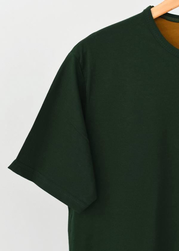 تیشرت مردانه رنگی یشمی - Image 3