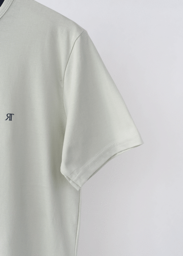 تیشرت مردانه رنگی سبز روشن - Image 3