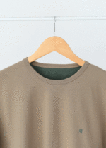 تیشرت مردانه رنگی نسکافه ای - Image 3