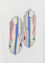 تیشرت یقه هفت گلدوزی - Image 4