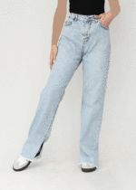 شلوار پایین ریش بغل چاکدار زارا - Image 5