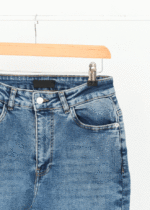 شلوار دمپا آبی متوسط - Image 7