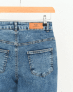 شلوار دمپا آبی متوسط - Image 6