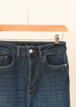 شلوار جین راسته سرمه ای - Image 3