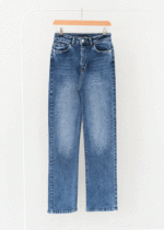 شلوار راسته جین آبی تیره