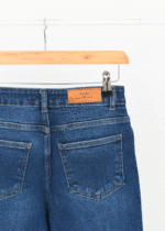 شلوار راسته جین سرمه ای - Image 8