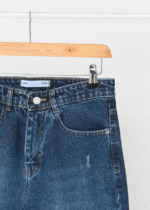 شلوار جین مام استایل زاپدار - Image 8