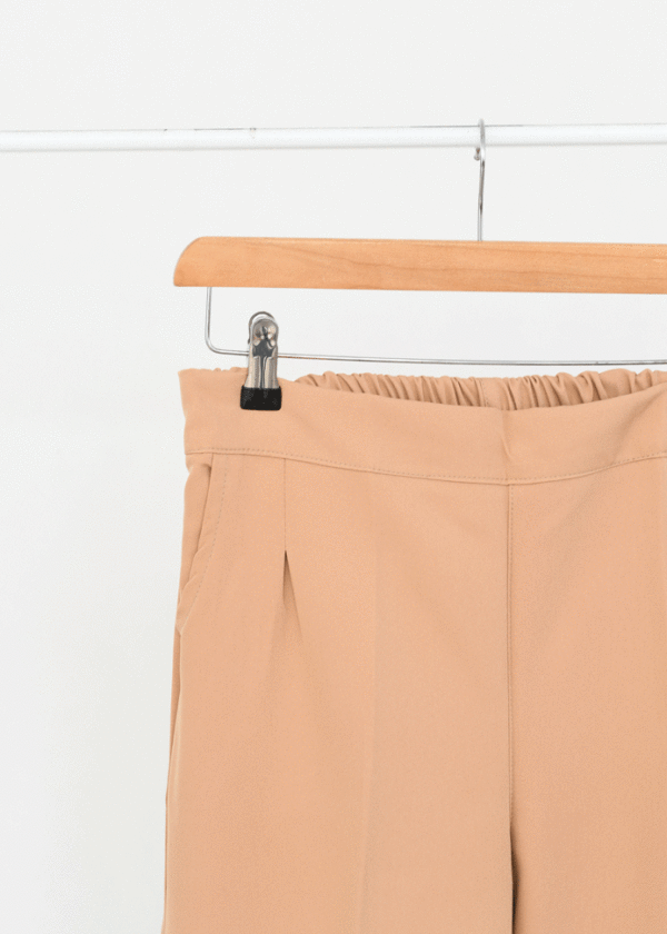 شلوار نیم بگ نخودی مازراتی - Image 2