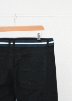 شلوارک کتان مردانه مشکی - Image 2