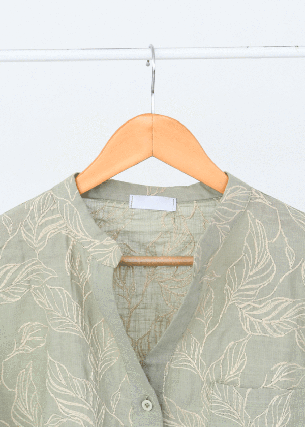 شومیز گلدوزی لینن - Image 6